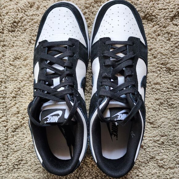 Nike Dunk Low SE Suede Panda Brand New Sz 9.5 - Picture 5 of 8